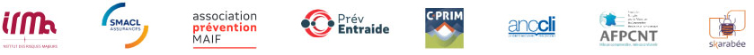 Irma - Institut des risques majeurs, SMACL assurances, Association Prévention MAIF, PrévEntraide, CPRIM, anccli, AFPCNT, Skarabée